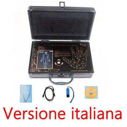 Quantum Magnetic Full Body Analyzer - Bioimpedance Resonance Scanning & Wellness Analysis Machine