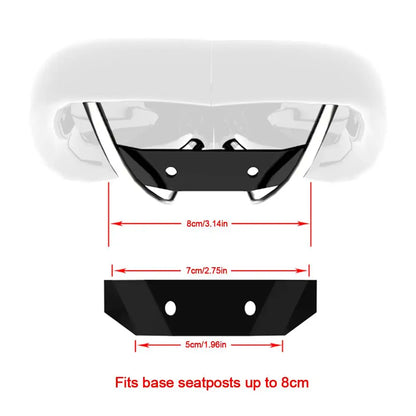 Rhinowalk Bike Saddle Stabilizer Bracket – Rear Seat Mount Luggage Rack Holder for MTB & Road Bike Saddlebags