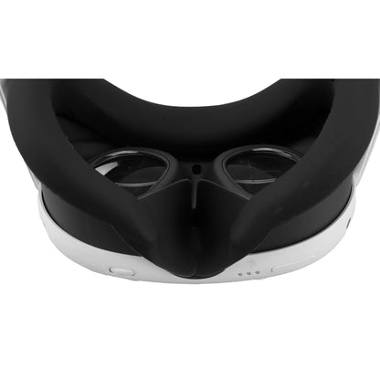 Silicone VR Face Mask for Meta Quest 3 — Sweatproof, Lightproof Facial Interface Cushion, VR Accessories