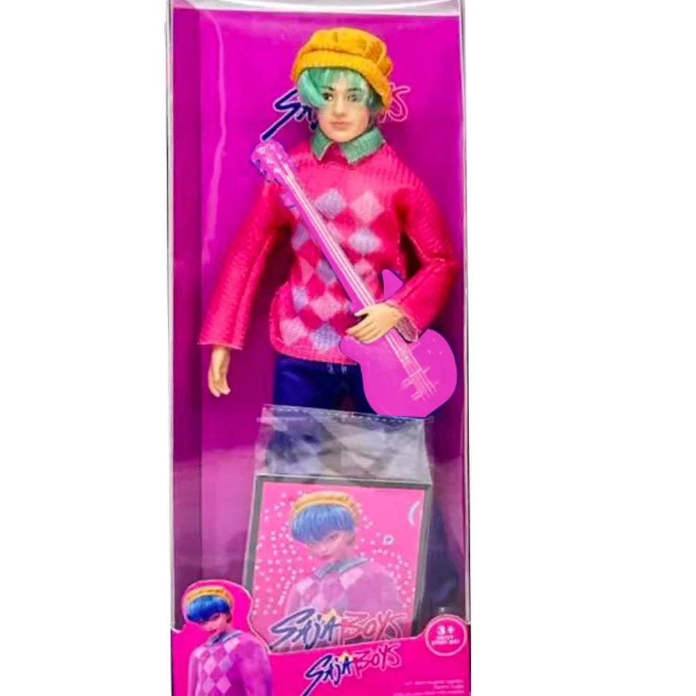HOT K-Pop Demon Hunters Doll Toys – Rumi, Mira & Zoey Action Figures, Male & Female Group Plastic DIY Toy for Girls