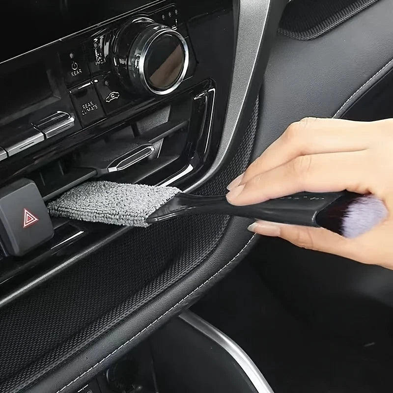 Car Interior Detailing Brush – Soft-Bristle Cleaning Tool for Dashboards, Air Vents & Hard-to-Reach Crevices