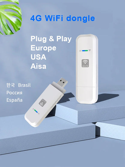 HOSAYA LDW931 4G LTE Portable WiFi Router – Nano SIM USB Modem Pocket Hotspot for 10 Users