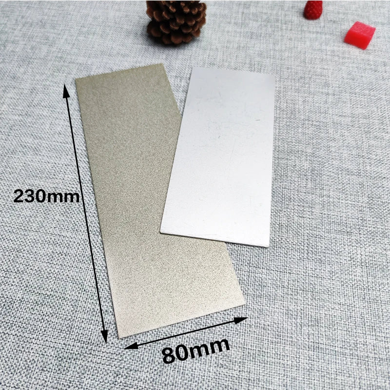 1000 Grit Diamond Plate Sharpening Stone – Large Whetstone for Professional Knife & Blade Sharpening, Apex Edge Tool