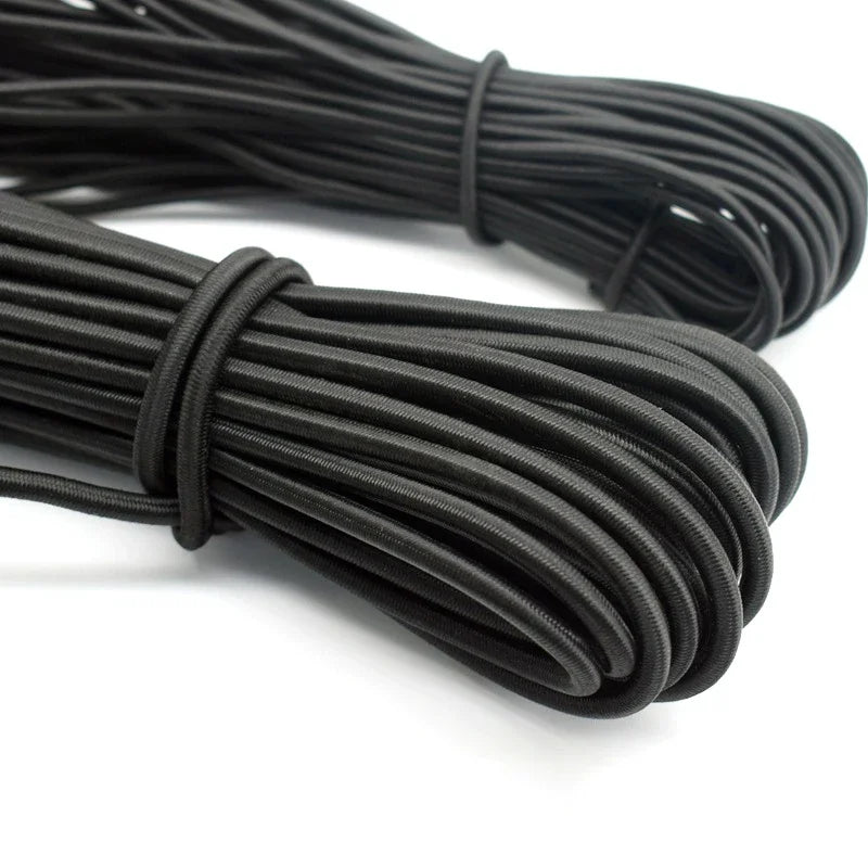 Strong Elastic Bungee Shock Cord Rope – 2/2.5/3/4/5/6mm Stretch String for DIY Jewelry Making, Sewing, Crafts & Garment Accessories