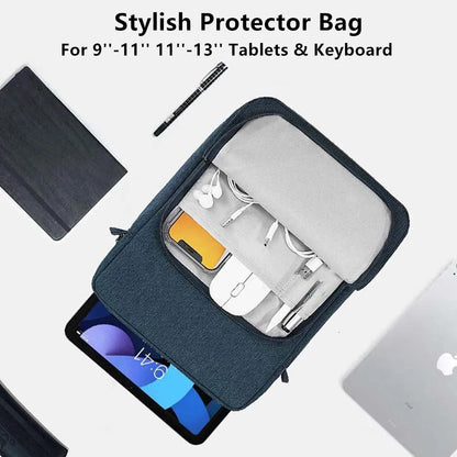 Tablet Sleeve Case – For Samsung Galaxy Tab S9, S8, S7, FE, Lite, A7, A8, A9 Plus & Xiaomi Mi Pad 5/6 Pro, Portable Pouch