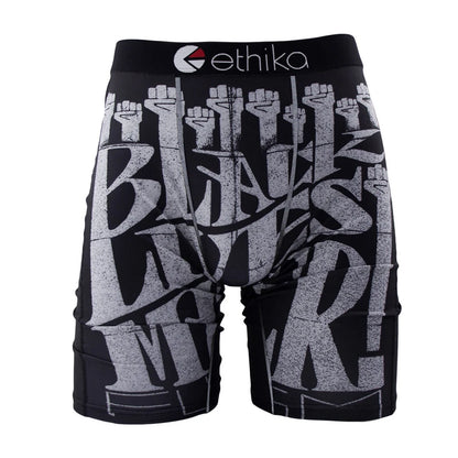 ETHIKA Men’s Boxer Briefs – Breathable Sexy Swim Underwear Trunks, Plus Size S–3XL Quick-Dry Comfortable Men’s Underpants
