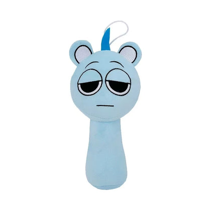 Sprunki Plush Toy Set Soft Cartoon Stuffed Animal Plush Dolls Collectible Fan Gift for Birthdays & Christmas