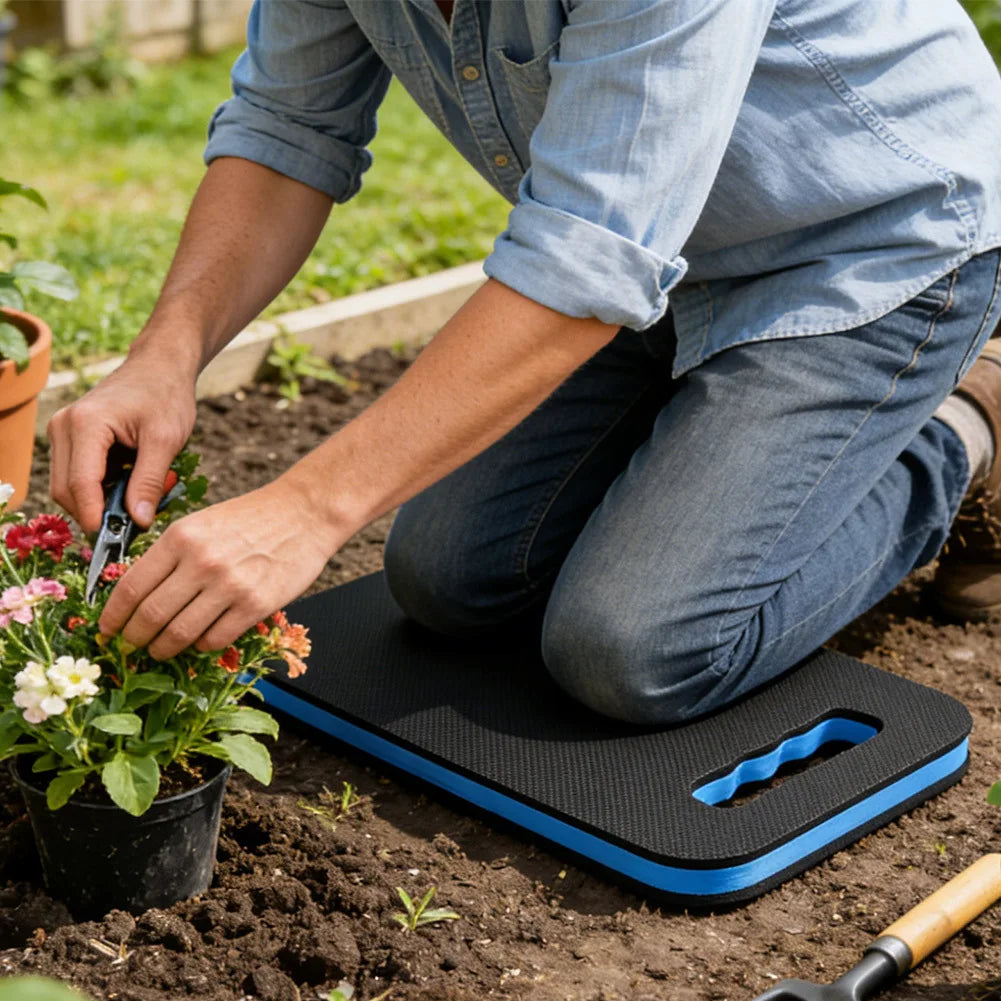 EVA Foam Kneeling Pad - Waterproof Oil-Resistant Knee Mat for Gardening, Car Repair & Workshop Use