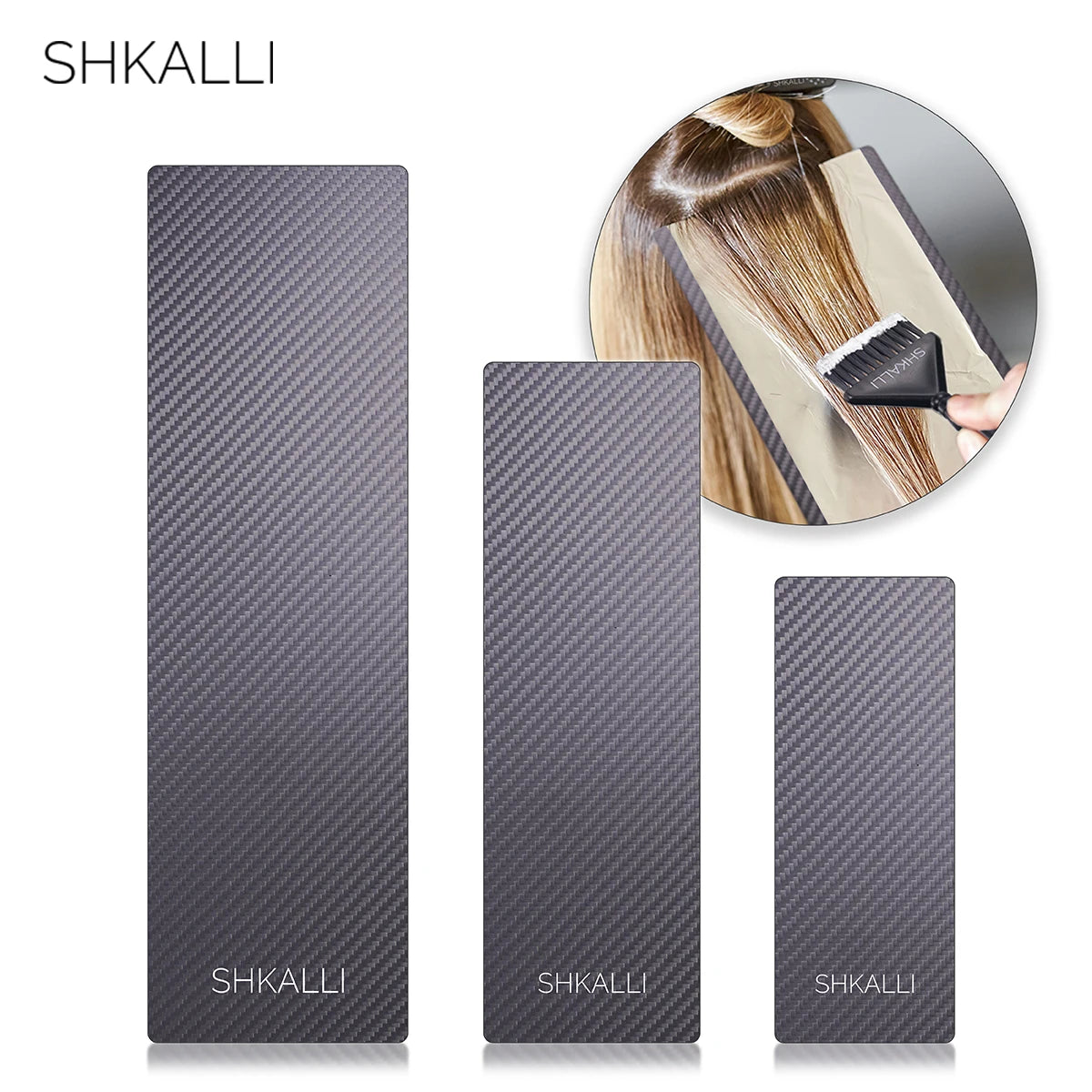 Professional Carbon Fiber Balayage Board – Hair Coloring & Dyeing Tool for Barbers and Hairdressers