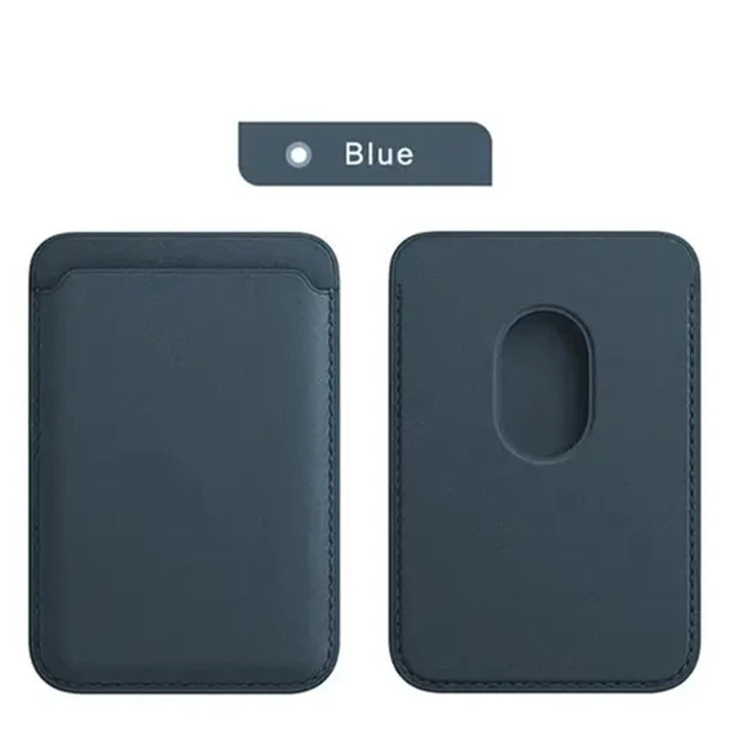 Leather MagSafe Wallet Case with Card Holder for iPhone 15 Pro Max, Compatible with iPhone 14, 13 & 12