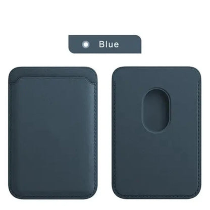 Leather MagSafe Wallet Case with Card Holder for iPhone 15 Pro Max, Compatible with iPhone 14, 13 & 12