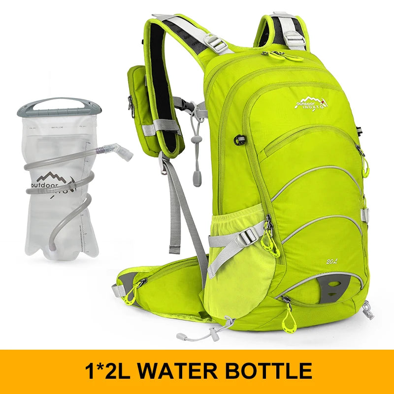 20L Waterproof Mountaineering Backpack – Outdoor Hiking & Camping Bag for Men & Women