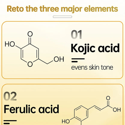 Kojic Acid Serum 30ml – Strong Brightening & Whitening Cream for Dark Spots, Fine Lines, Anti-Aging Skin Care