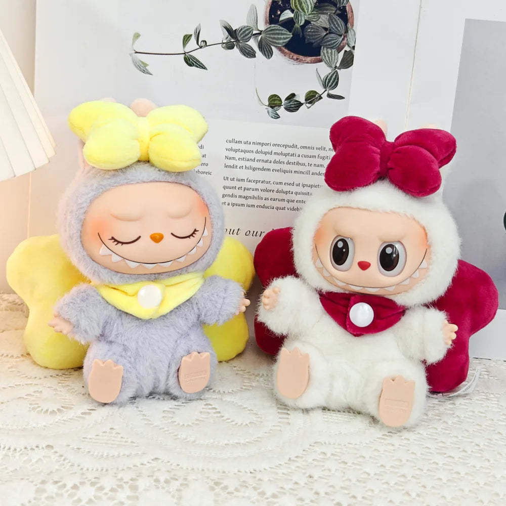 Labubu V1 V2 V3 Doll Clothes — Plush Idol Angel Wings Series Decoration DIY Toy Accessories Gift