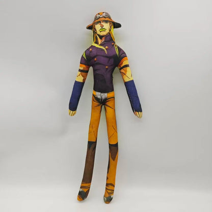28cm JoJo's Bizarre Adventure Plush Doll - Jotaro, Joseph, Gyro & Johnny Anime Collectible Cosplay Gift