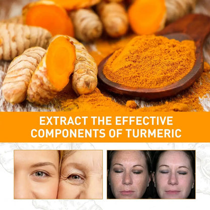 10ml Pure Turmeric Essential Oil – Natural Moisturizer for Brightening, Tightening & Anti-Aging