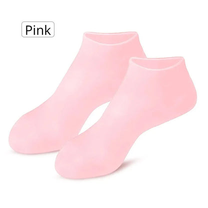Exfoliating & Moisturizing Foot Socks – Silicone Socks for Dry, Cracked Skin, Plantar Protection & Elastic Skin Care