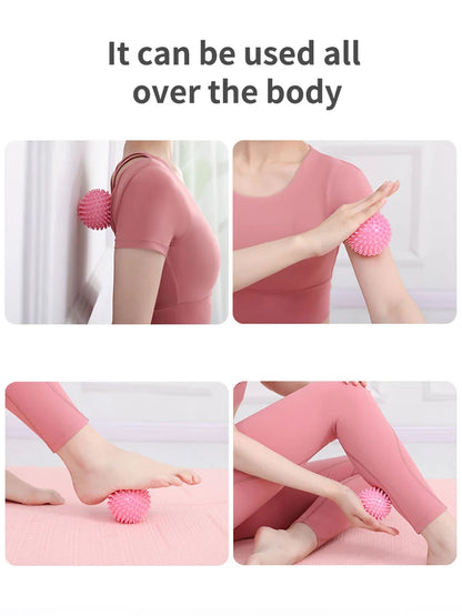 Massage Ball Fascia Muscle Relaxation – Yoga Fitness, Shoulder, Neck & Foot Massage for Meridian Relief