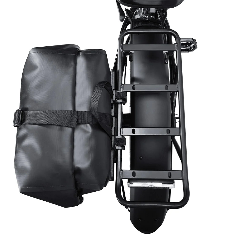 NEWBOLER 27L Bike Pannier Bag — Large Capacity Waterproof Rear Seat Trunk Bag for Travel & Electric Bike Accessories