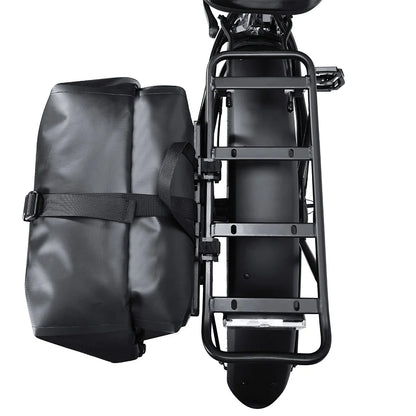 NEWBOLER 27L Bike Pannier Bag — Large Capacity Waterproof Rear Seat Trunk Bag for Travel & Electric Bike Accessories