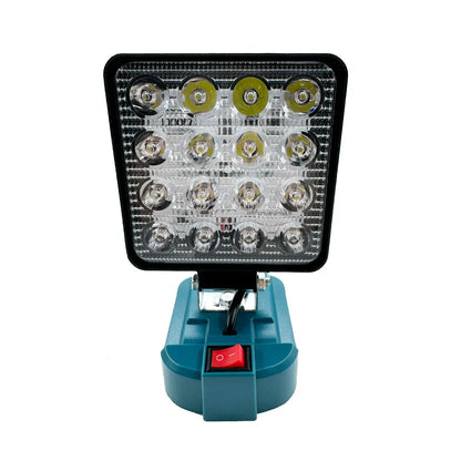 4-Inch Cordless LED Work Light – Compatible with Makita 14.4V-18V Li-ion Battery, Outdoor Camping Lantern & Emergency Flashlight