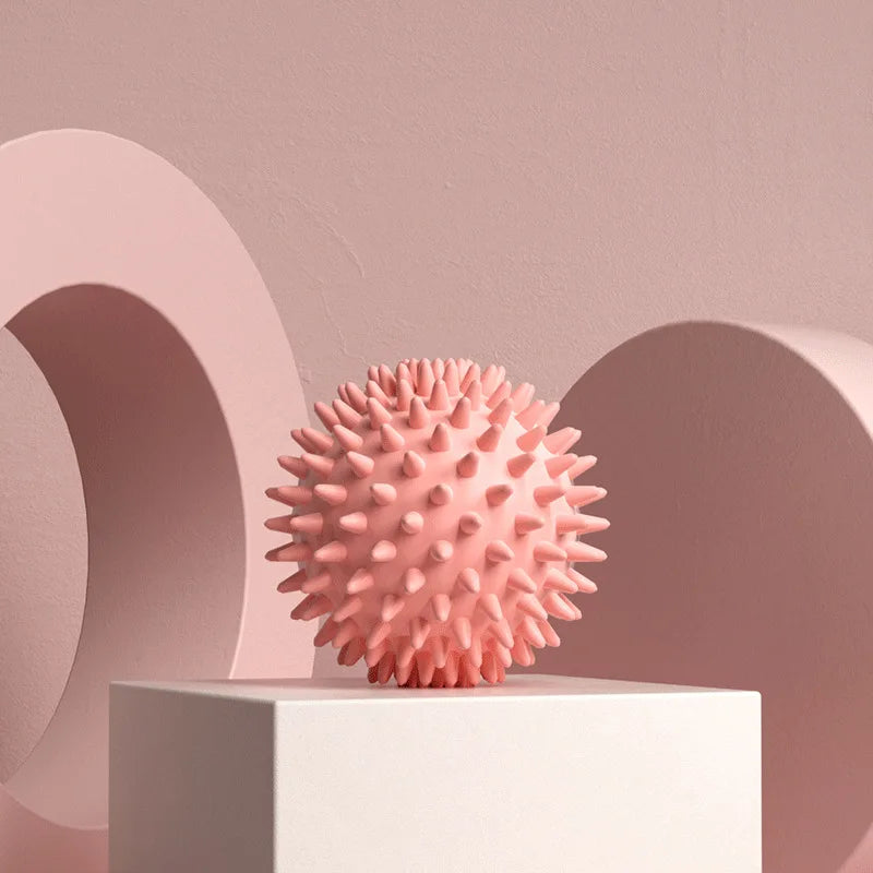 Durable PVC Spiky Massage Balls – 6cm Hedgehog Trigger Point Pain Relief for Hand, Foot & Plantar Fasciitis