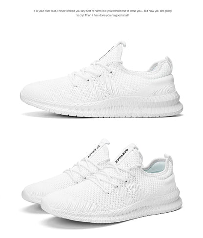 2022 Men’s Sneakers — High-Quality Breathable Gym & Casual Walking Shoes, Lightweight Plus-Size Footwear Zapatillas Hombre