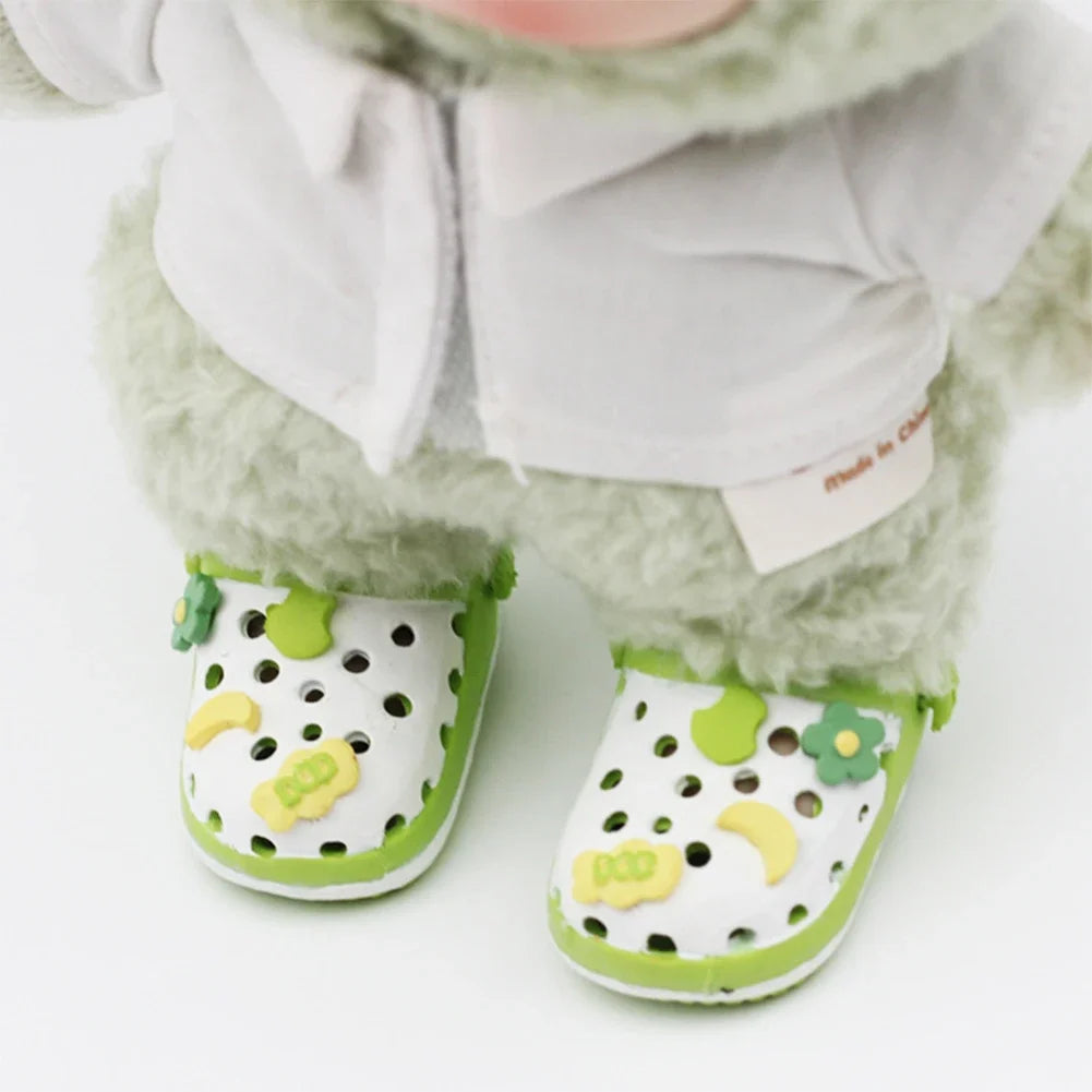 LABUBU 3.0 Slipper Shoes for 17cm Cotton Dolls – Casual Sports Boots & DIY Doll Accessories