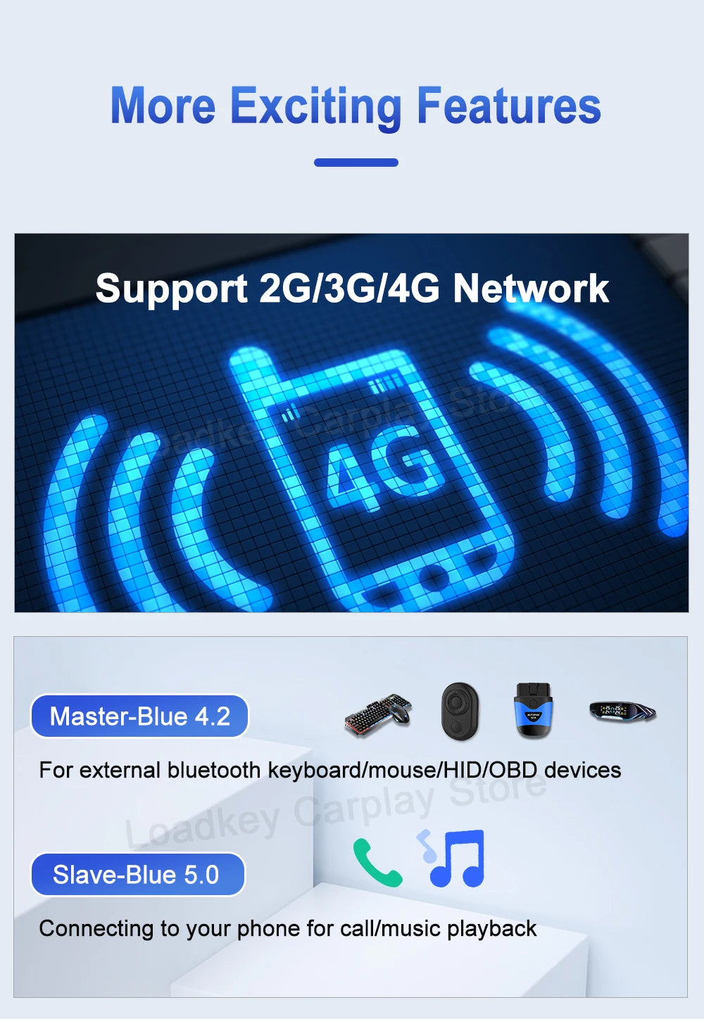 Carlinkit CarPlay AI TV Box Plus — Android 13, 8+128GB, 8-Core QCM6656125, Wireless CarPlay & Android Auto with YouTube, Netflix, 4G LTE