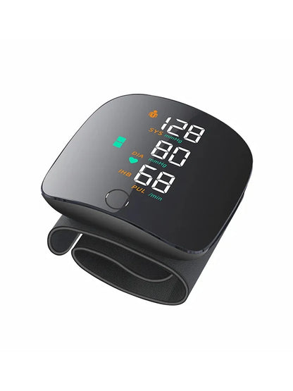 Digital Wrist Blood Pressure Monitor – Automatic Medical BP Monitor with Pulse Rate Measurement and Digital Display