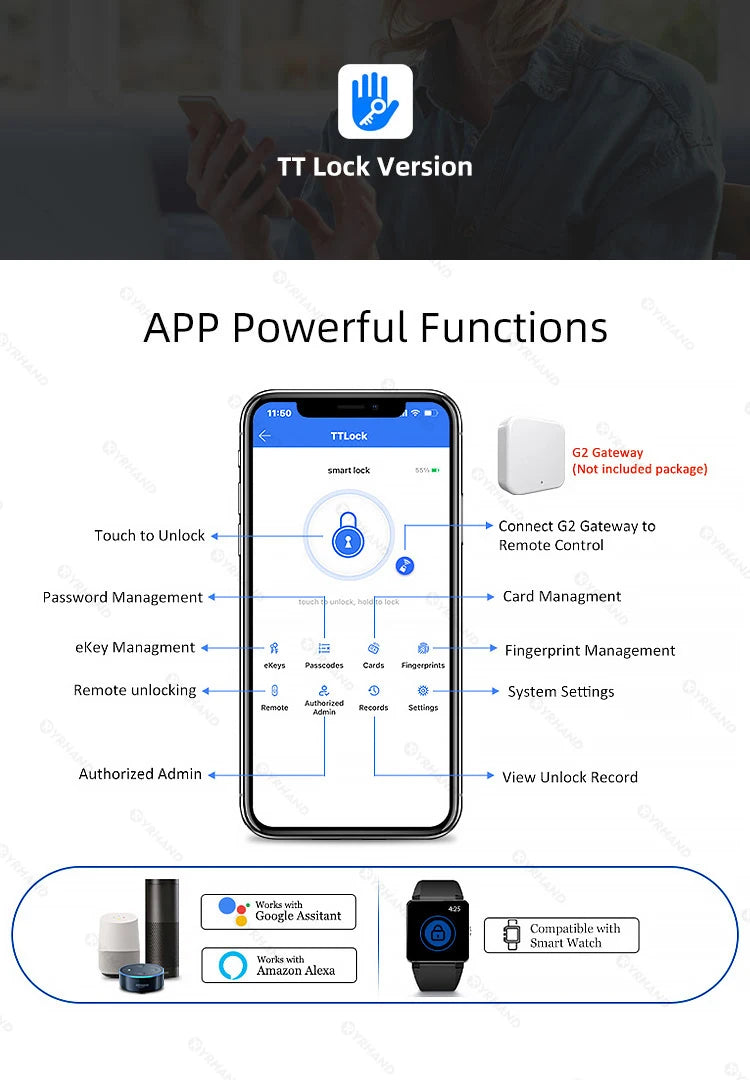 TTlock Smart Key Lock Box – Wireless Digital Code & Bluetooth Key Safe, App-Controlled Electronic Key Box for Home or Host