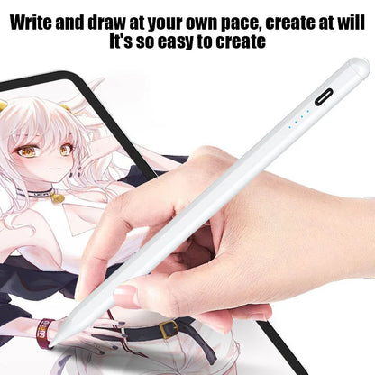 2024 iPad Stylus Pencil with Palm Rejection for iPad Air, Pro M2/M4, Mini & 9th/10th Gen Models