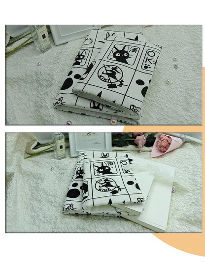 Handmade Fabric Lace Book Jacket — A5/A6/Weeks/Square Diary Protective Cover