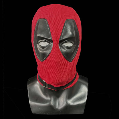 Deadpool Cosplay Mask – Nylon & Cotton Mesh Helmet for Halloween, Party & Carnival Costume