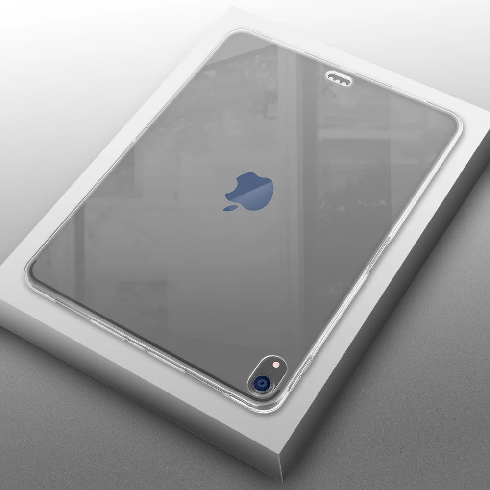 Transparent iPad Protective Case - Soft Cover for iPad 10th Gen, Air, Mini & Pro 11