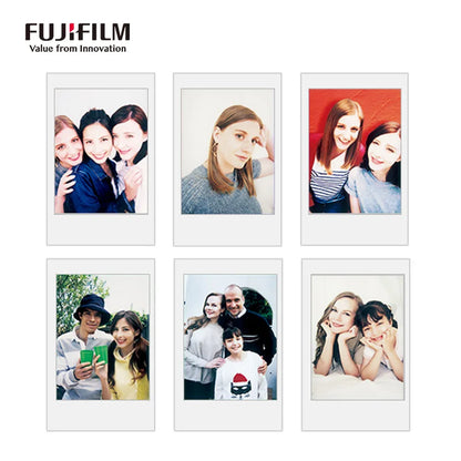 Fujifilm Instax Mini White Edge Film – 10/20 Sheets for Mini 11, 9, 8, 25, 50s Instant Cameras