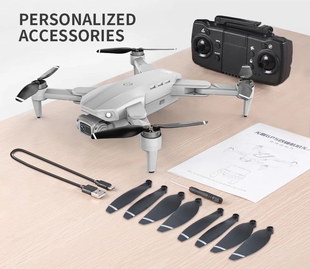 LYZRC L900 PRO GPS Drone – 4K HD Dual Camera, 5G WiFi, Brushless Motor, FPV Quadcopter, Foldable Aerial Photography Drone
