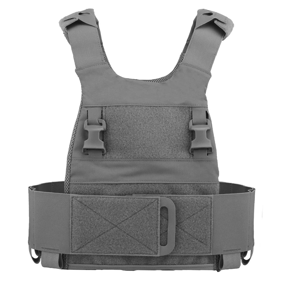 FCPC Tactical Vest Ferro – Lightweight Folding Airsoft Plate Carrier with Breathable Design, Portable Hunting Mag Pouch & Army Equipment