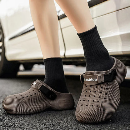 Men’s 3D Platform Sport Sandals - 2026 Summer Slip-On Non-Slip EVA Beach Shoes