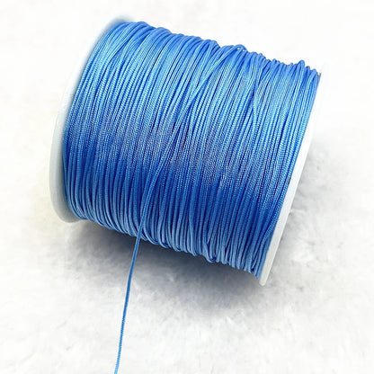 Nylon Macrame Cord Thread (0.4–1.5mm) – Braided DIY Bracelet, Beading & Tassel String