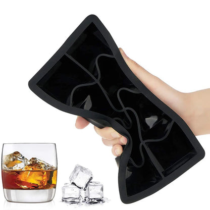 Large Silicone Ice Cube Tray — 4/6/8/15 Grid Mold for Bar, Pub, DIY Ice Blocks