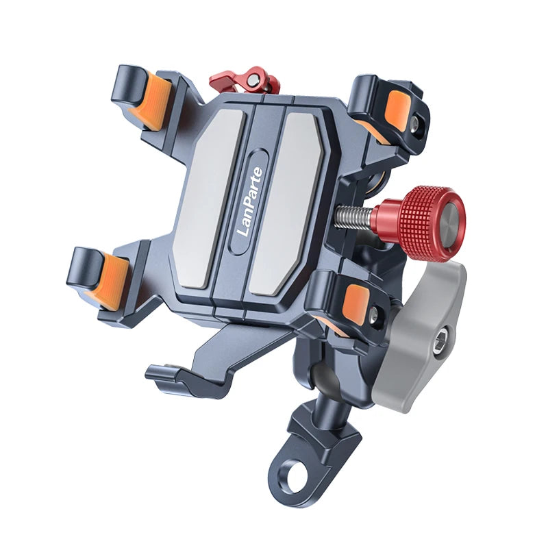 New Universal Motorcycle Phone Holder – High-Quality Alloy Shockproof Navigation Mount