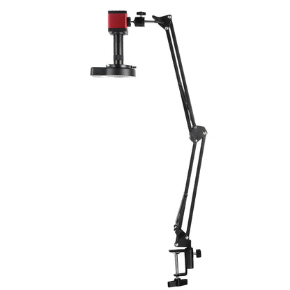 YIZHAN 4K Digital Microscope — Full HD HDMI VGA Industrial Camera with C-Mount, 150x Lens for Soldering & Phone Repair