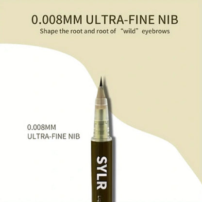 Ultra Fine Eyebrow Pen | 0.008mm Waterproof, Smudge-Proof, Sweat-Proof, Long-Lasting, High Pigmented Liquid Pencil