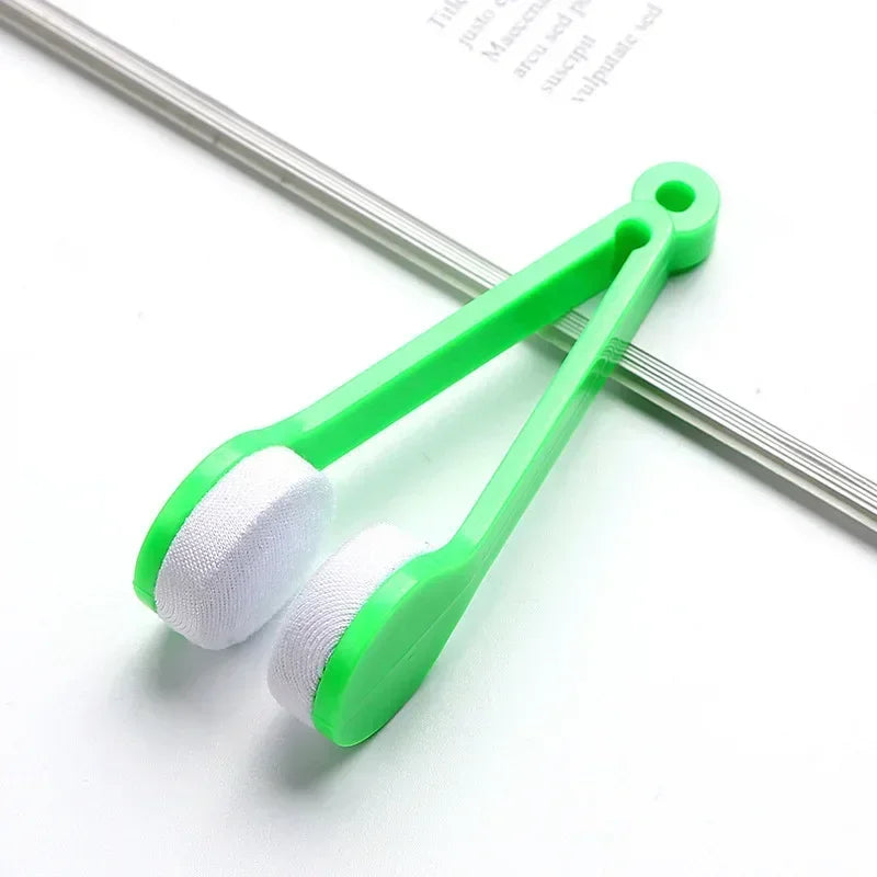 10/5/1pcs Portable Multifunctional Microfiber Glasses Cleaning Brush – Eyeglass & Sunglasses Wiping Tool