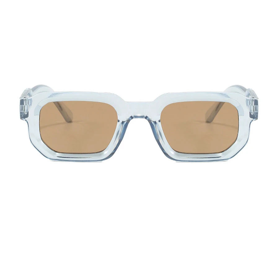 Vintage Rectangle Sunglasses for Men & Women – Retro UV400 Luxury Brand Design Eyewear