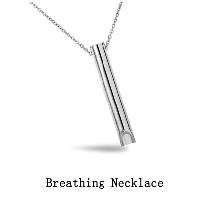 New Black Pillar Necklace for Men & Women, Trendy Stainless Steel 3D Bar Chain, Party Jewelry & Couple Gifts
