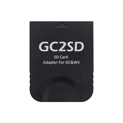 GC2SD Card Adapter – Micro SD to SD Memory Card Adapter for Nintendo GameCube & Wii Console, SD2SP2 Swiss Compatible