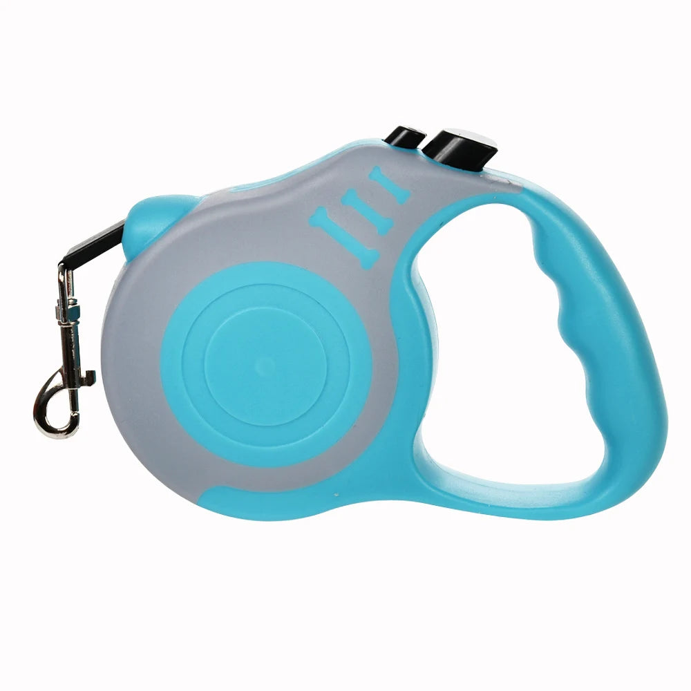 Retractable Dog Leash - 3M/5M Adjustable Walking & Hiking Traction Rope for Small and Large Dogs