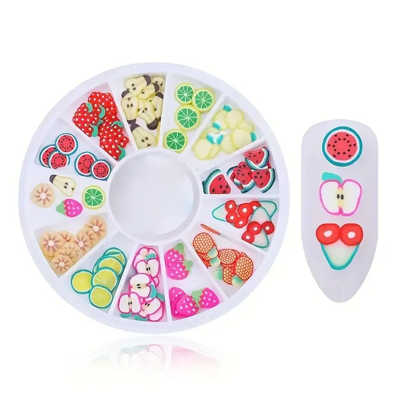 Nail Art Rhinestone Gems - Glitter Crystal Beads Manicure Decoration Accessories for Professional Nail Design
